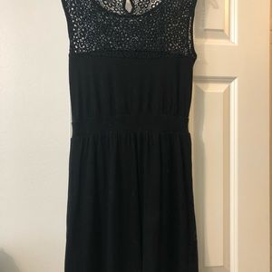 Banana Republic Dresses - Black banana republic dress with lace at top Banana Republic Dresses - Black banana republic dress with lace at top